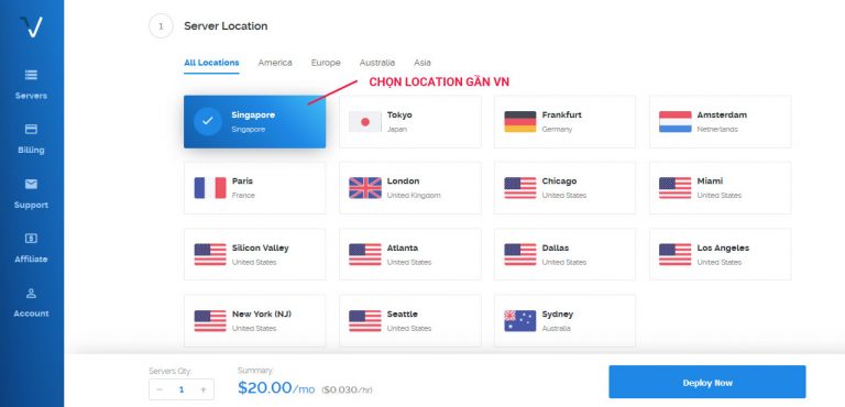Các Bước Cài Đặt VPS Để Chạy Website WordPress