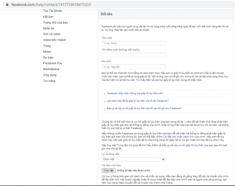 Link 333 Là Gì? – Hướng Dẫn Đổi Tên Facebook Thành Công