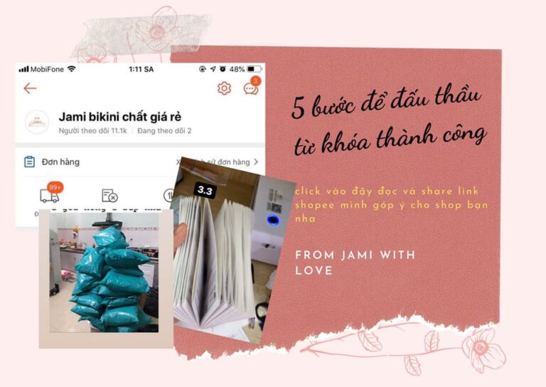 Đấu thầu từ khóa Shopee không ra đơn? 5 bước đấu thầu từ khóa thành công