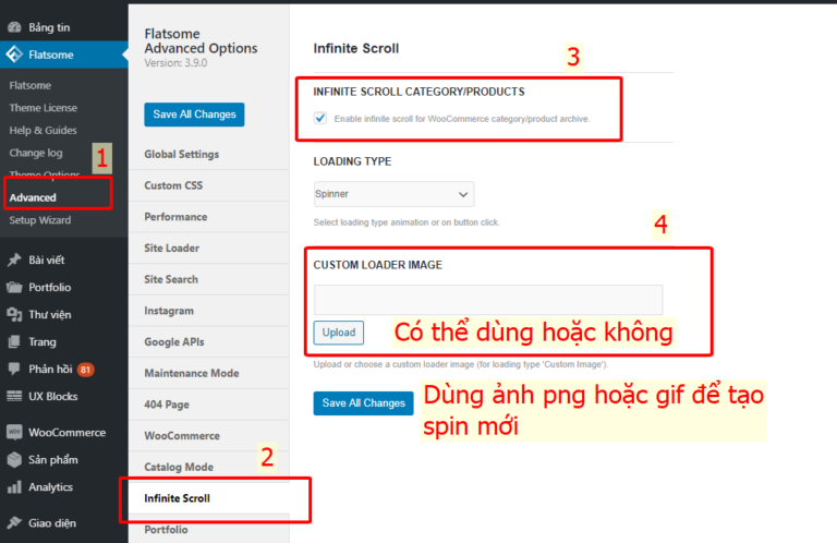 Hướng dẫn Infinite Scroll, kéo sản phẩm vô cực trong Woocommerce