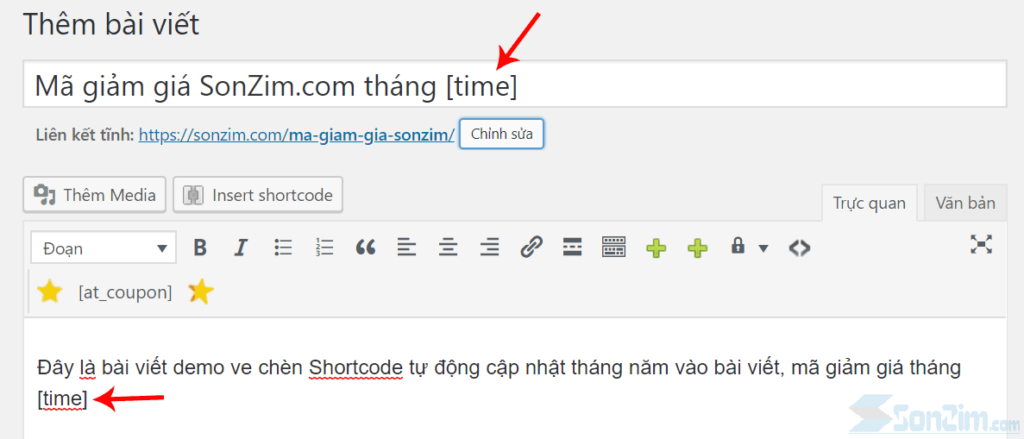 Cập Nhật Ngày Tháng Năm Vào Tiêu Đề Bài Viết, Nội Dung Bài Viết