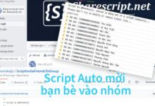 Script Auto mời bạn bè vào nhóm (group) trên Facebook