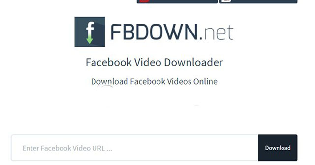 Cách tải video FB bằng fbdown.net 1