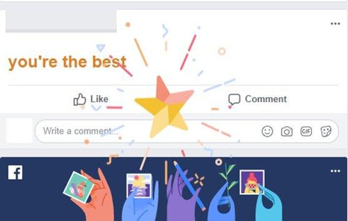 Cách tạo hiệu ứng trên Facebook bằng những cụm từ đơn giản
