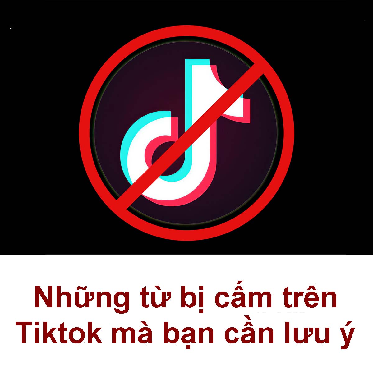 Danh sách các từ ngữ, video và sản phẩm bị cấm trên Tiktok