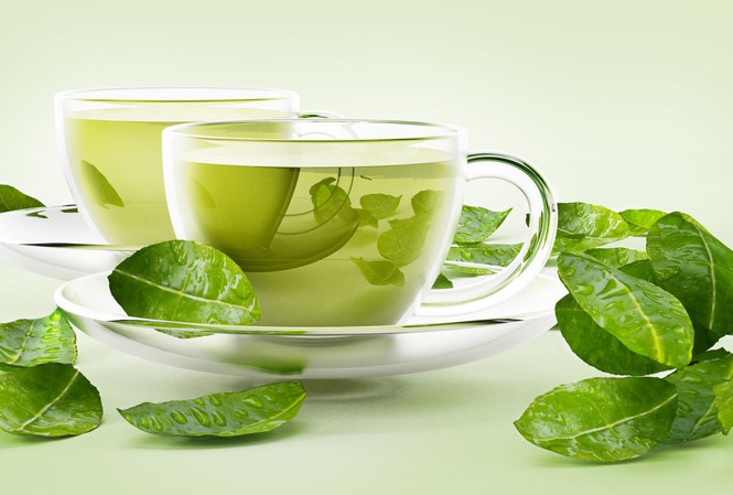 Nước detox trà xanh giảm mỡ bụng hiệu quả nhất