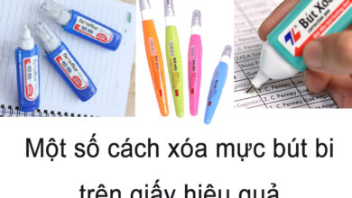 Cách xóa mực bút bi trên giấy hiệu quả, nhanh chóng | An Lộc Việt